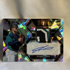 2023 panini select Harry Ford cracked ice auto #19/23 RC Seattle Mariners🔥