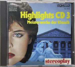 Stereoplay + Highlights CD 3 +Meisterwerke der Klassik +Denon + rar + Audiophil - Bild 1 von 2