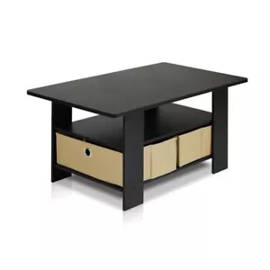 Coffee Table Short For Small Spaces Thin Modern Home Living Room Light Furniture - Picture 1 of 5