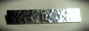 ANTQUE 1910 KUNST & HANDWERK GESCHLAGEN SILBER INITIALE ""D"" BROSCHE - USA - Bild 1 von 4