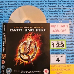 The hunger games catching fire Blu-Ray disc and artwork only. Save £s. - Picture 1 of 1
