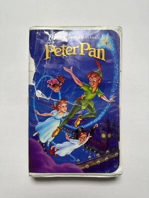 PETER PAN-WALT DISNEY CLASSIC- BLACK DIAMOND VERSION #960(VHS, 1990) RARE Foto 1 de 4