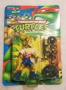 HALFCOURT Giraffe TMNT 1992 Ninja Turtles ACTION FIGURE NEW UNPUNCHED - Picture 1 of 5