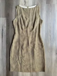 Givenchy Dress Vintage Made In France Party Cocktail Formal Beige EU 36 US 4 - Picture 1 of 10