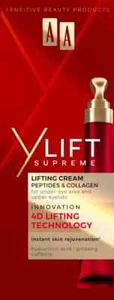 AA Y Lift Supreme 4D crema para levantar ojos rejuvenecimiento instantáneo de la piel 15 ml - Imagen 1 de 2