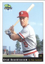 1991 St. Petersburg Cardinals Classic/Best #17 Brad Beanblossom