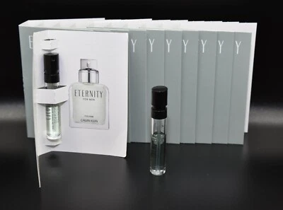 CALVIN KLEIN ETERNITY COLONIA FRESCA EDT MUESTRAS 10 X 0,04 fl oz 1,2 ml Nuevo Foto 1 de 4