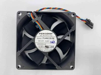 1 PCS Foxconn 8025 PVA080G12H-P00 12V 0.60A Dell server fan 4-pin - Image 1 of 3
