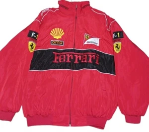 Jacket Ferrari F-1 Shell omp Bridgestone Sport Racing Red Scuderia FERRARI L/XXL - Picture 1 of 11