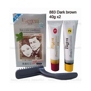 Bigen Speedy Hair Color Conditioner #883 (Dark Brown) Made in Japan