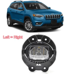 1PC New Bumper LED Fog Light Driving Lamp For Jeep Cherokee 2019-2020 Left=Right - Foto 1 di 12