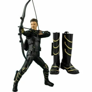 Avengers 4 Endgame Clinton Barton Hawkeye Ronin Costume Cosplay Boots Men Shoes - Picture 1 of 8