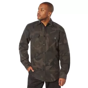 Rothco Midnight Camo Flannel Shirt 47310 - XL - Picture 1 of 8