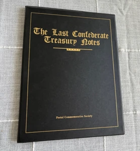 1864 $50/$100 Last Confederate Treasury Notes Postal Commemorative Society - Picture 1 of 2