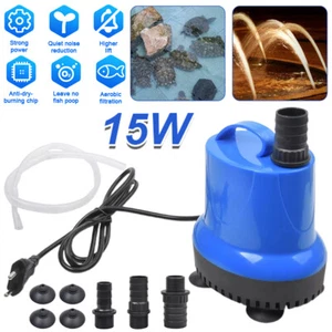 15W Tauchpumpe Schmutzwasserpumpe Wasserpumpe Kellerpumpe Gartenpumpe Blau Neu - Bild 1 von 17