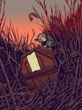 Tarsier Red Edition by Kevin Tong Mondo Print Poster SXSW