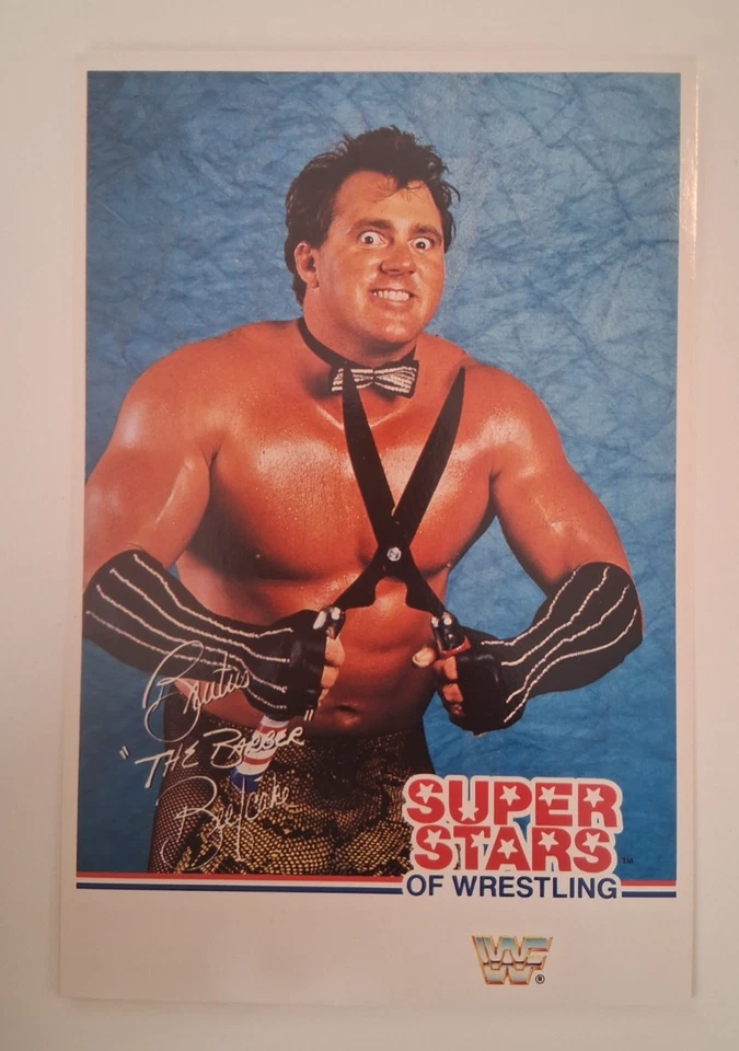 Очень РЕДКАЯ карточка рестлера БРУТУС БИФКЕЙК 1989 WWF Jumbo - Изображение 1 из 1