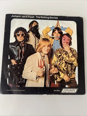 Rolling Stones Jumpin' Jack Flash-Child Of The Moon 45/Picture Sleeve ONLY - Image 1 of 4