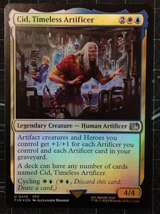 MTG Final Fantasy FOIL Cid, Timeless Artificer FF5 Englisch Magic The Gathering - Bild 1 von 2