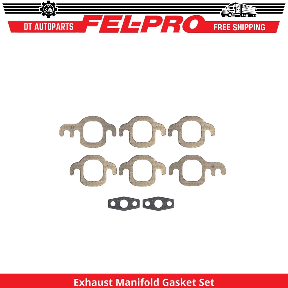 Juego de juntas de colector de escape Fel-Pro para Chevrolet Express 2500 1996-2006 4,3 L V6 Foto 1 de 1