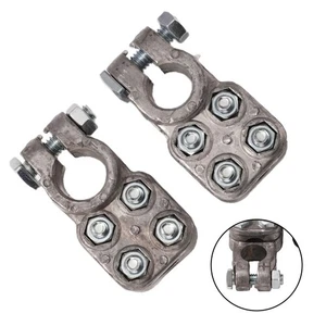 Battery Terminal 3-Way Connector Easy Installation Replace Damaged Terminals - Picture 1 of 6