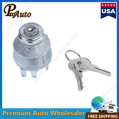 Interruptor de encendido con 2 llaves para camioneta International 1963-1973/Jeep CJ5 CJ6 Foto 1 de 4