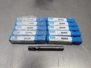 10 NEW! SGS 6mm Carbide Endmill 4 Flute 57mm LOC 45404 - Picture 1 of 3