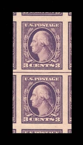 MOMEN: US STAMPS #484 LINE PAIR MINT OG NH PSE GRADED CERT GEM-100J LOT #94891 - Picture 1 of 3