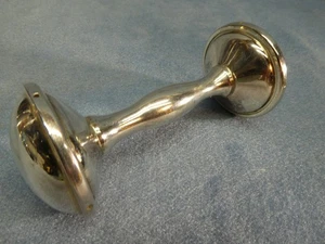 Versilberte Baby Rassel Vintage - Bild 1 von 5