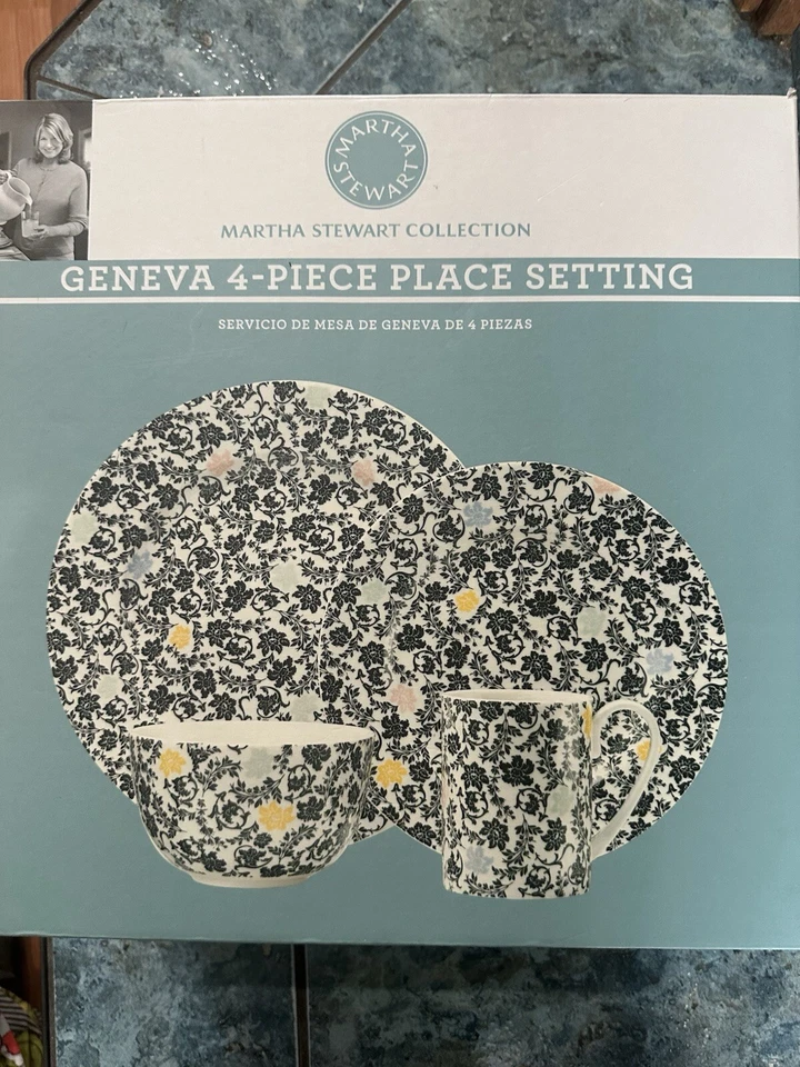 Vajilla Ginebra Martha Stewart 4 piezas  Foto 1 de 4