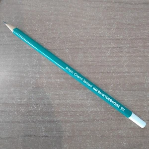 RARA 1 matita 9H BEROL TURQUOISE draughting pencil disegno BRITAIN DA COLLEZIONE - Foto 1 di 3
