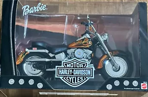 99705-01V MATTEL BARBIE HARLEY-DAVIDSON FATBOY MOTORCYCLE NIB COLLECTIBLE - Picture 1 of 2