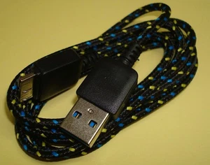 Designer USB CHARGING DATA CABLE Samsung Galaxy S III IV V VI S2 S3 S4 S5 S6 S7 - Picture 1 of 4