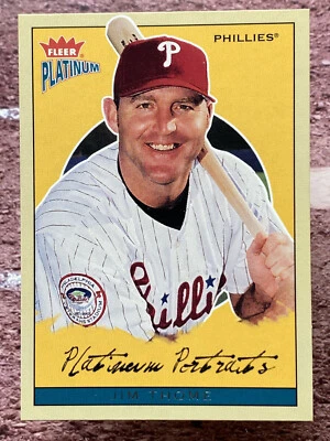 Fleer Platinum Platinum 2004 retratos Jim Thome #5 PP Foto 1 de 4