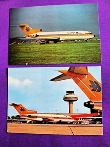 HAPAG-LLOYD 2 cartoline Boeing 727's - Foto 1 di 2