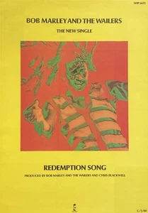 BOB MARLEY & WAILERS 'Redemption Song' Window Poster - 10"x7" reprint - Picture 1 of 1
