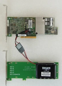 RAID Controller MR SAS 9361-8i 03-25420-11A incl. TFM Modul 03-25444-00D und FBU - Bild 1 von 1