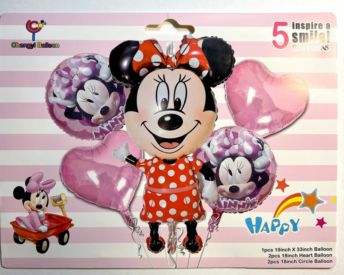 Globos De Ramo De Minnie Para Fiesta En La Ciudad Suministros