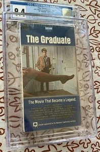 BRAND NEW The Gradate (VHS; 1987) Dustin Hoffman CGC VHS 9.4 Seal A+ OOP - Picture 1 of 5