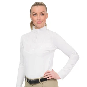 Ovation Elegance Show Shirt Long Sleeve - White (Var. Sizes) - Picture 1 of 3
