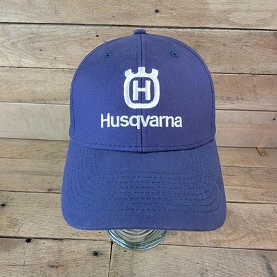 Gorra de béisbol Husqvarna Hat azul marino bordado logotipo correa ajustable Foto 1 de 4