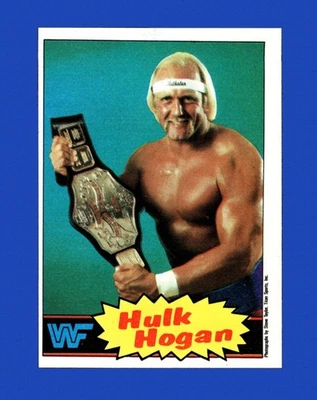 1985 Topps Wwf Set-Break #16 Hulk Hogan como nuevo *GMCARDS* Foto 1 de 2