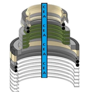 Kit de sello FYD000085 se adapta a John Deere 60,00x110,00 - Imagen 1 de 1