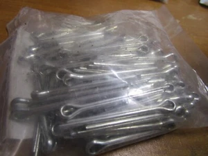 Pin Cotter de punta extendida acabado zinc 1/8" x 1-1/2" CANTIDAD 100 - Imagen 1 de 3