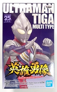 Ban Dai Ultraman TIGA Multi Type 25th Anniversary Hero's Brave Figure New - Picture 1 of 7