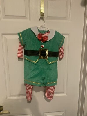 Детский костюм Santa's Lil' Elf размер Small 6-12 месяцев 5 штук - Изображение 1 из 4