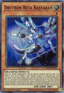YGO-3x-Near Mint-Drytron Beta Rastaban - MP21-EN237 - Super Rare - 1st Edition-2 - Picture 1 of 1