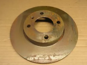 VW AUDI 2 FRONT BRAKE ROTORS #141095# 3450 NOS UNUSED 2 PIECES 1 w RUST 1 CLEAN - Picture 1 of 5