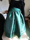 child's emerald green long forma dress size 6
