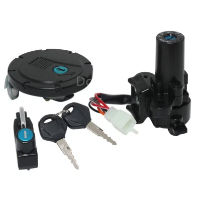 Interruptor de llave de encendido tapa de combustible bloqueo de llave para Kawasaki KLX250SF 09-10 KLX250S 09-14 Foto 1 de 4